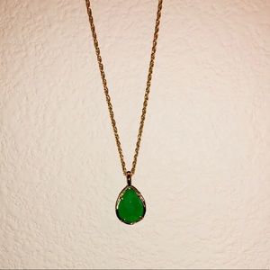 Emerald Green Kendra Scott Necklace